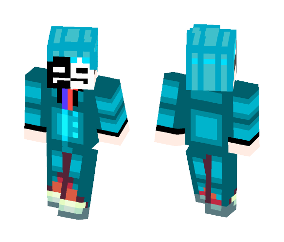 Sad Mask[guy from my arts] - Male Minecraft Skins - image 1