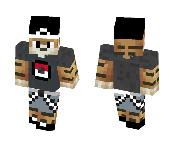 Pokemon Tiger - Male Minecraft Skins - image 1