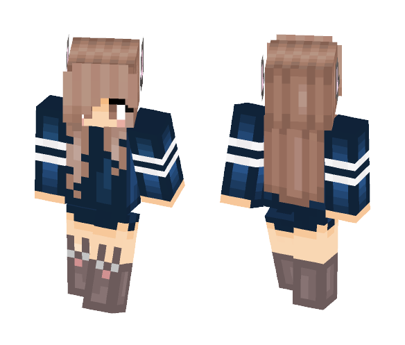 Kawaii Chill - Kawaii Minecraft Skins - image 1