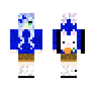 Blue Bunny Girl