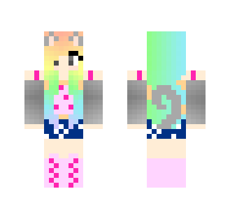 Nyan cat girl