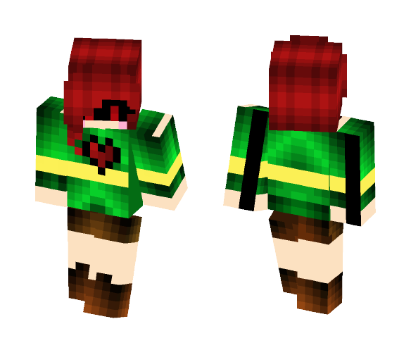 Chara~Undertale - Female Minecraft Skins - image 1