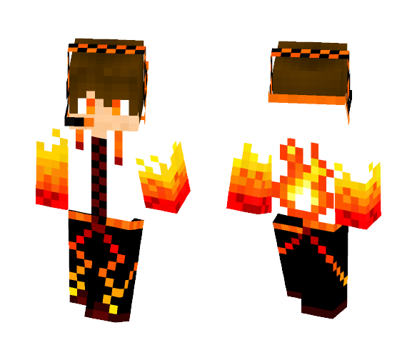 Hulla100 skin request: Fire boy - Boy Minecraft Skins - image 1