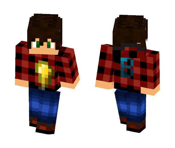 Download Free Ψ BlazeNet's (youtuber) Skin Ψ Skin for Minecraft image 1 Ψ BlazeNet's (youtuber) Skin Ψ - Male Minecraft Skins - image 1