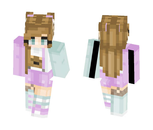 AmβiτiσυsØηε - Babi Bear ♡ - Female Minecraft Skins - image 1