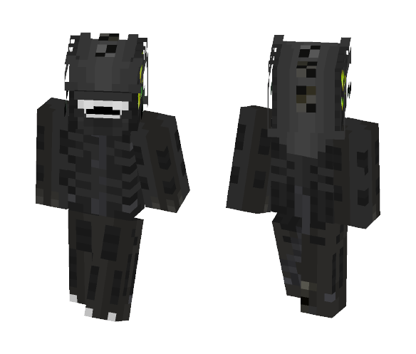 Xenomorph Spitter | Variant 2 | - Interchangeable Minecraft Skins - image 1