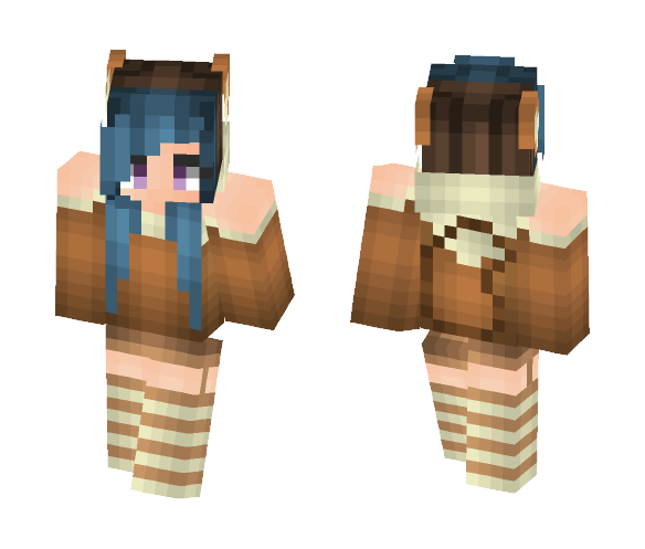 Eevee Onesie - Female Minecraft Skins - image 1
