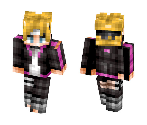 Boruto Uzumaki (Naruto) - Male Minecraft Skins - image 1