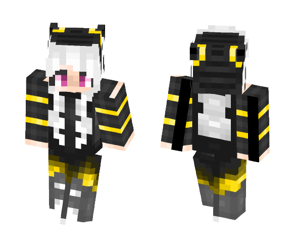 Human Umbreon - Female Minecraft Skins - image 1