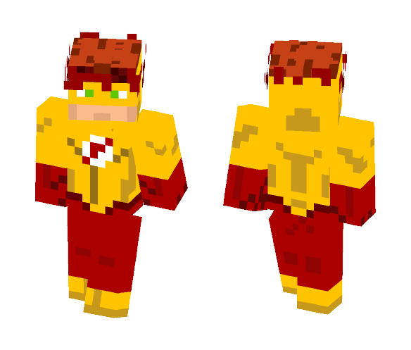 Kid Flash - Male Minecraft Skins - image 1