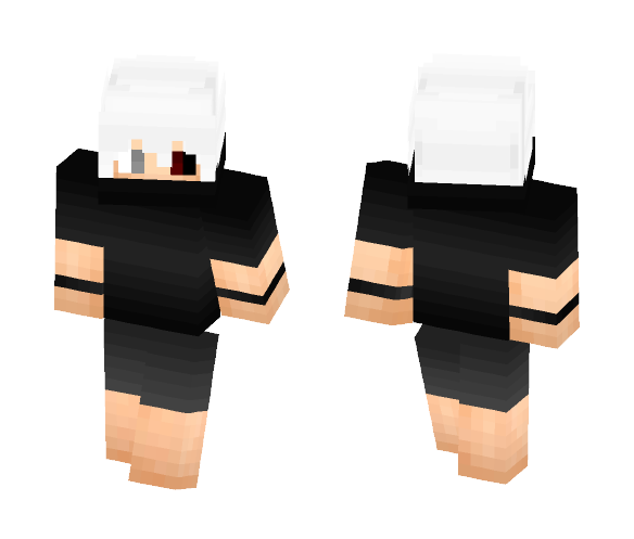 Kaneki Hate - Male Minecraft Skins - image 1