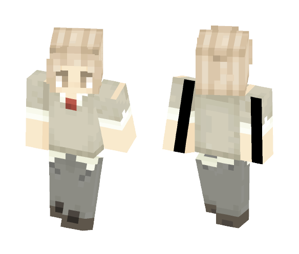 Download Free Qi Fang Uniform {Tamen de Gushi} Skin for Minecraft image 1 Qi Fang Uniform {Tamen de Gushi} - Male Minecraft Skins - image 1