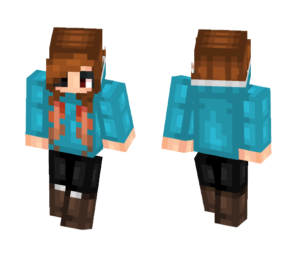 ξ Ghoul-Like Human ξ - Female Minecraft Skins - image 1