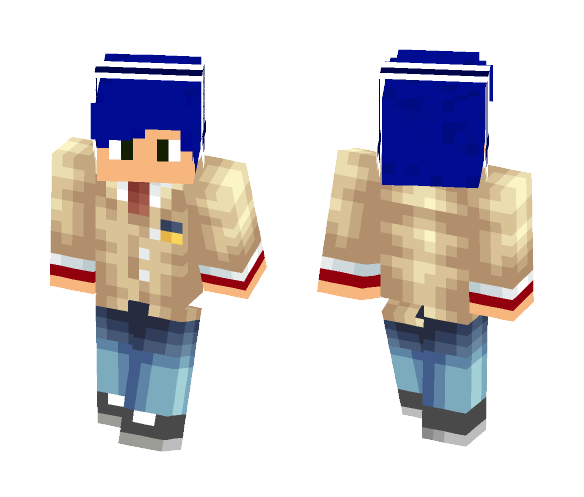 Senpai (with headphones) - Male Minecraft Skins - image 1