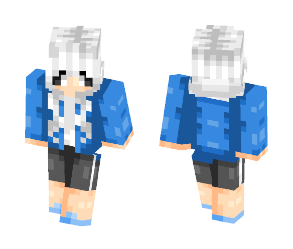 sans girl - Girl Minecraft Skins - image 1