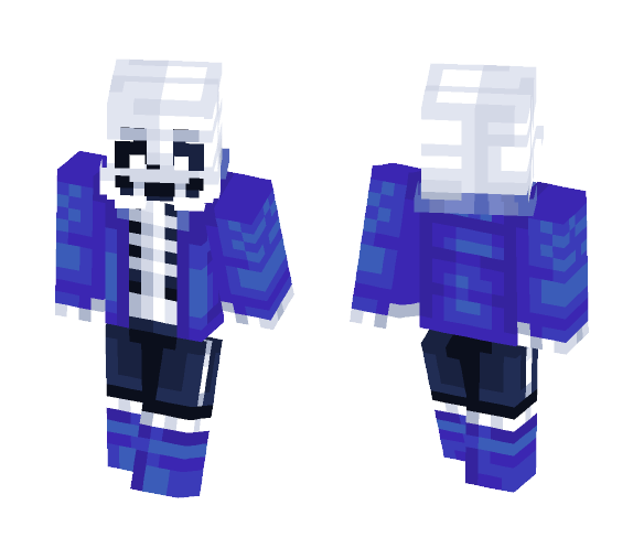 Sans - Undertale [Remake] ♥ - Male Minecraft Skins - image 1