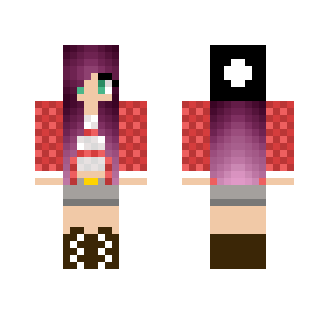 Casual Girl! (Sorry it's bad ;-;) - Female Minecraft Skins - image 2