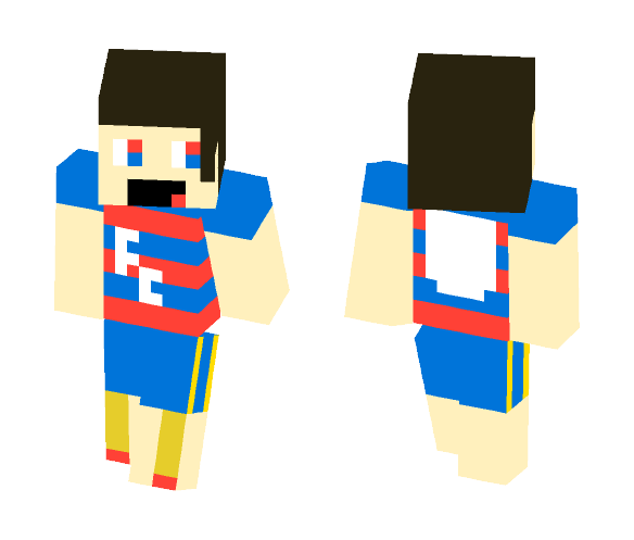 Barcelona Skin - Male Minecraft Skins - image 1