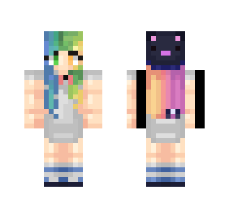 Rainbow || Daaylii - Female Minecraft Skins - image 2