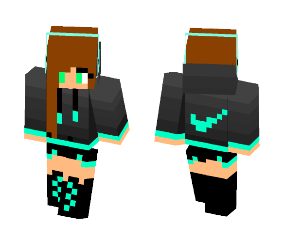 nike girl - Girl Minecraft Skins - image 1