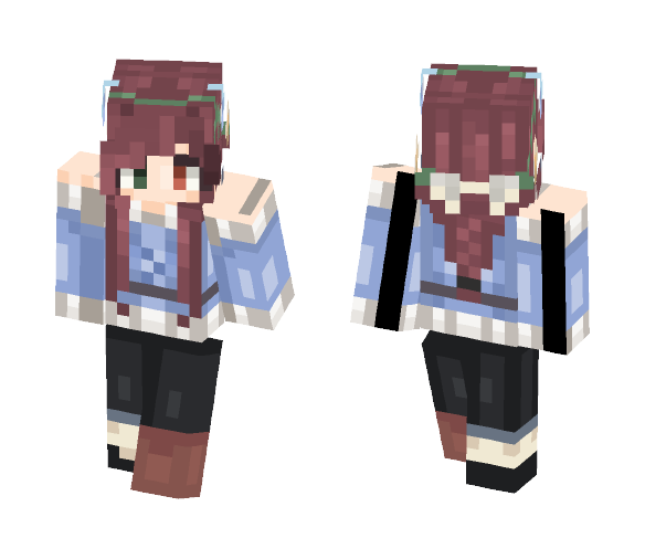 Winter Flowers | Contest - Female Minecraft Skins - image 1