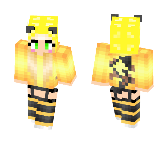Pikachu - Female Minecraft Skins - image 1