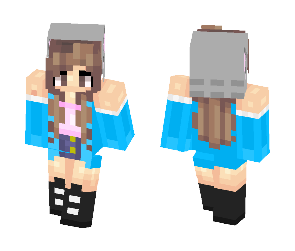 Hipster - Female Minecraft Skins - image 1