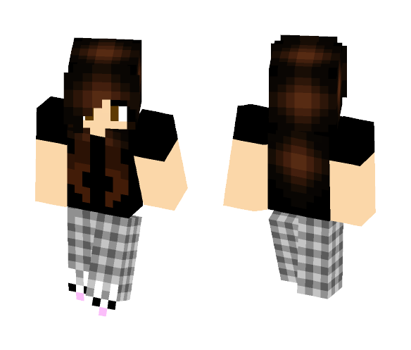 Download Free Night Owl Girl Skin for Minecraft image 1 Night Owl Girl - Girl Minecraft Skins - image 1