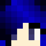 Download Free Blue Haired Halloween Girl Skin for Minecraft image 3 Blue Haired Halloween Girl - Color Haired Girls Minecraft Skins - image 3