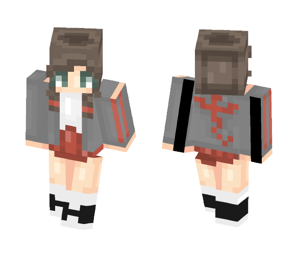Pokemon Go!: Team Valor! - Female Minecraft Skins - image 1