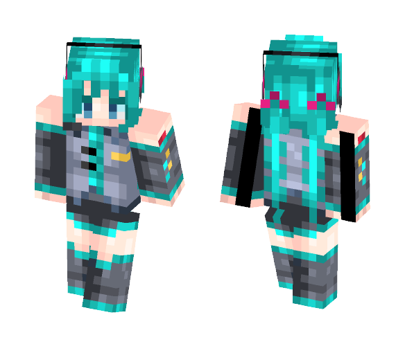 ☯Ϻίɗ☯ Miku Reshade ^-^ - Female Minecraft Skins - image 1