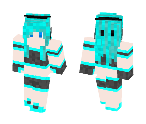 Hatsune Miku - Female Minecraft Skins - image 1