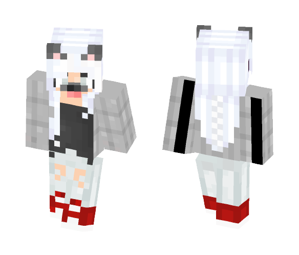 ~Dedicated to Wolf~ - Female Minecraft Skins - image 1