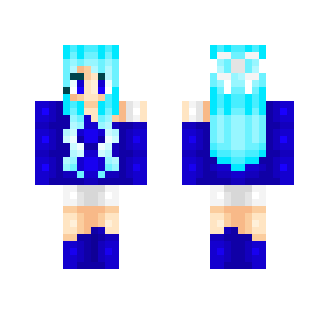 Blu Girl Blues - Girl Minecraft Skins - image 2