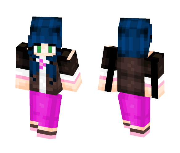 Marinette from Miraculous Ladybug! - Female Minecraft Skins - image 1