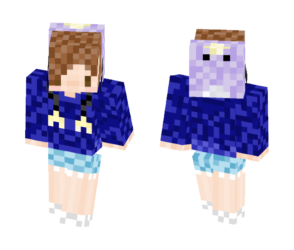 Chibi Pixie Cut Girl - Girl Minecraft Skins - image 1