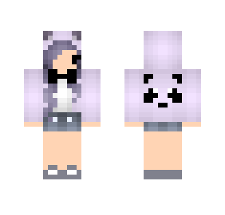 PURPLE PANDA GIRL