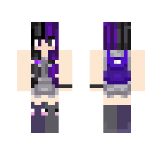 Black and Purple