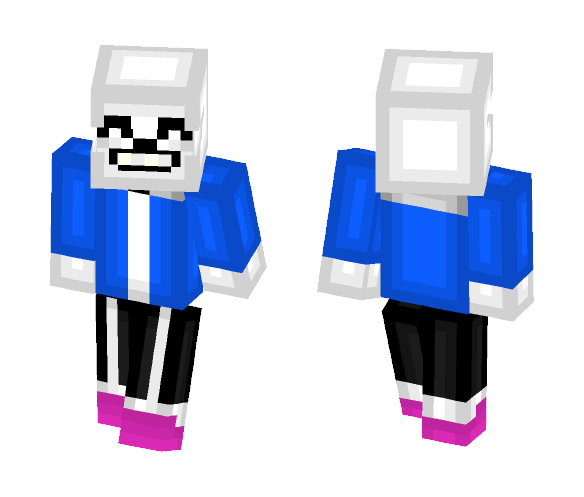 Sans - Male Minecraft Skins - image 1