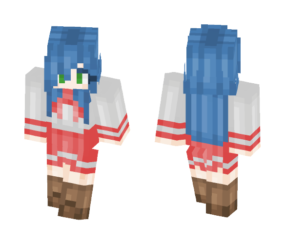 Izumi Konata {LUCKY STAR} - Female Minecraft Skins - image 1