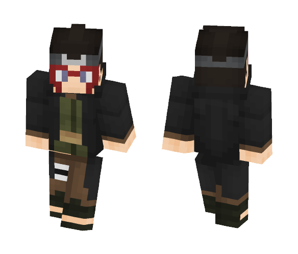 Shinki - Iron Sand Cloack (Boruto) - Male Minecraft Skins - image 1