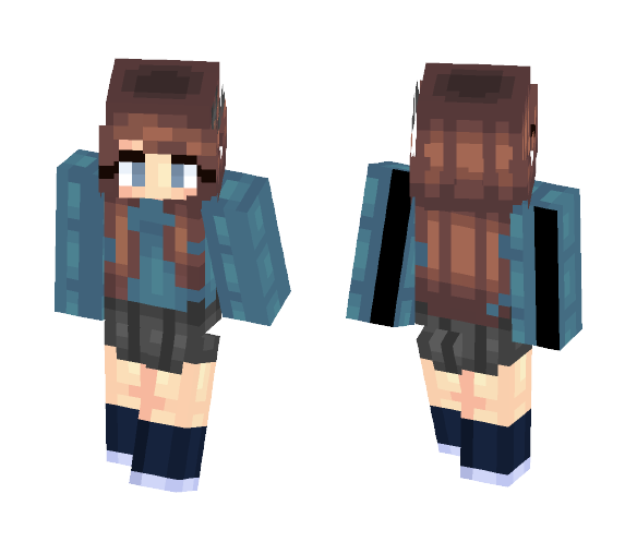 Deep Sea - Female Minecraft Skins - image 1