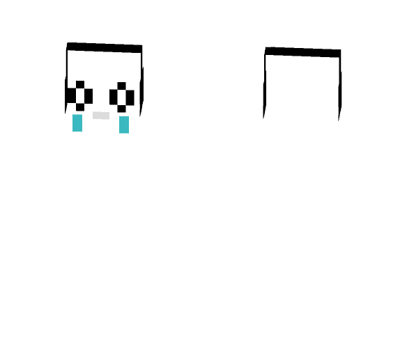 Napstablook (with headphones) - Male Minecraft Skins - image 1