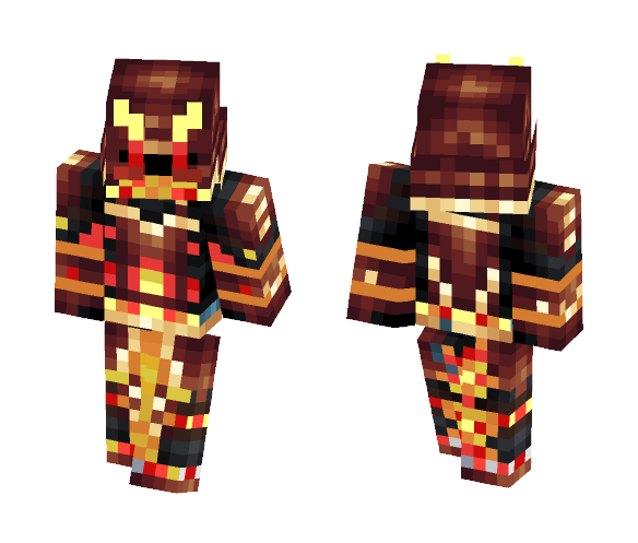 Volcanic Samuri - Other Minecraft Skins - image 1