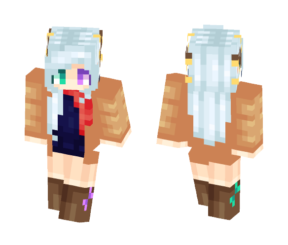 LaurenAngels Fanskin + Fanart - Female Minecraft Skins - image 1