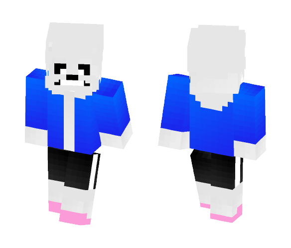 Sans(better shading) - Male Minecraft Skins - image 1