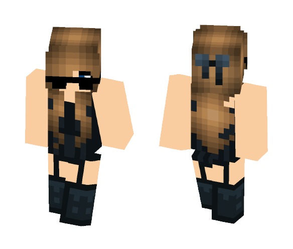 Thug girl XD *Mack* - Girl Minecraft Skins - image 1