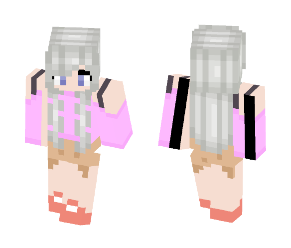Gray hair - Female Minecraft Skins - image 1