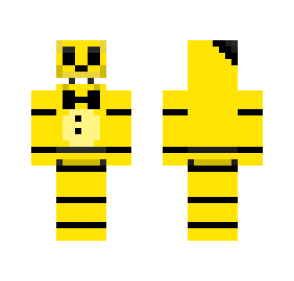Golden Freddy (untextured) - Male Minecraft Skins - image 2