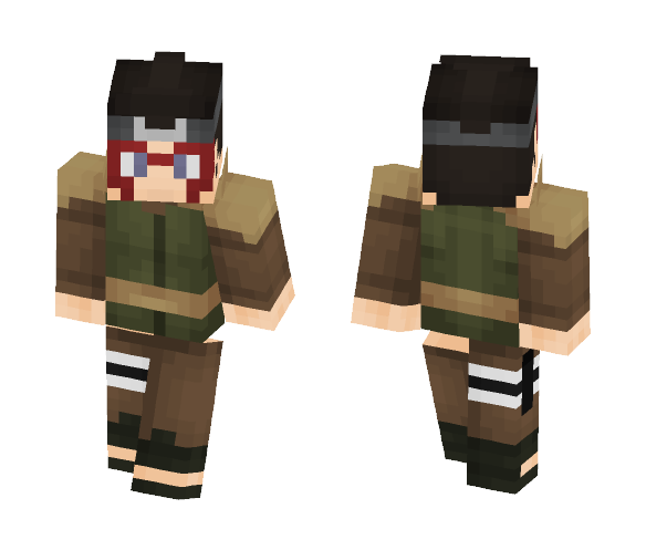 Shinki -No Iron Sand Cloak (Boruto) - Male Minecraft Skins - image 1